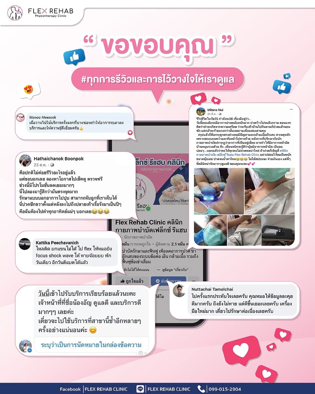 เสียงตอบรับจากผู้รับบริการ 34